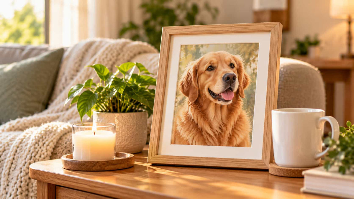 Pet Memorial Gifts: How to Honour a Pet Who Has Passed