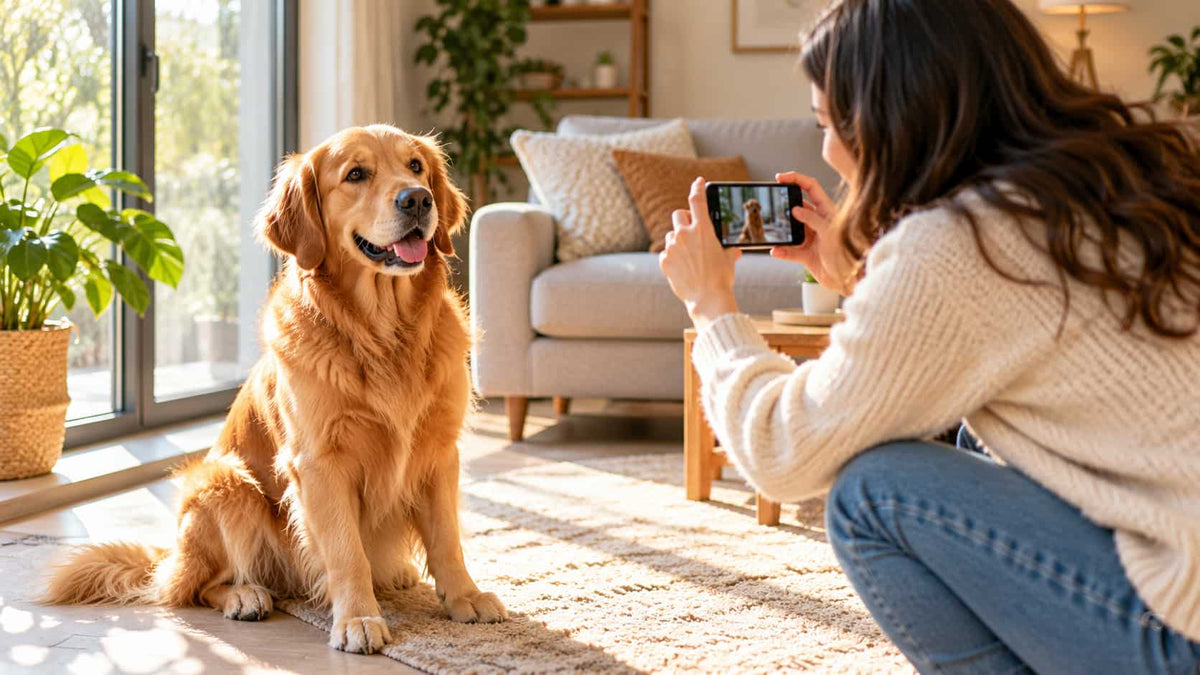 How to Photograph Your Pet Indoors for the Best Custom Portrait